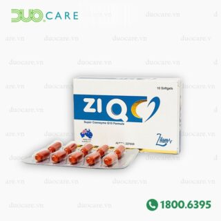 ZIQ - Giúp tăng sự di chuyển của tinh trùng và cải thiện chất lượng trứng - TPBVSK