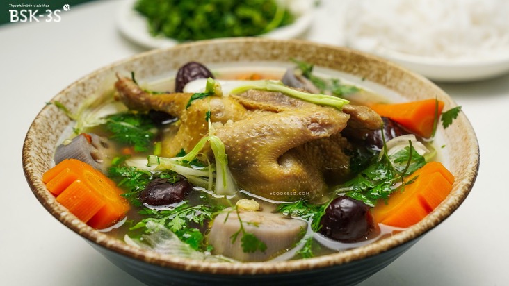 Chim câu hấp thuốc bắc
