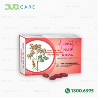 Hồng mạch khang - Dành Cho Người Huyết Áp Thấp - TPBVSK