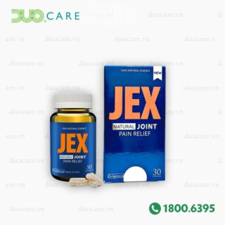 Jex hộp 60 viên - Giúp Giảm Đau & Làm Chậm Quá Trình Thoái Hóa khớp - TPBVSK