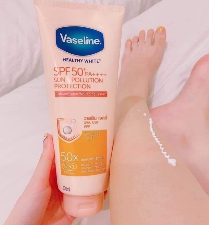 Kem dưỡng vaseline 50x dưỡng ẩm, cấp ẩm cho cơ thể hiệu quả