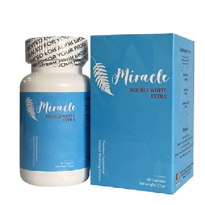 Viên uống miracle trắng da