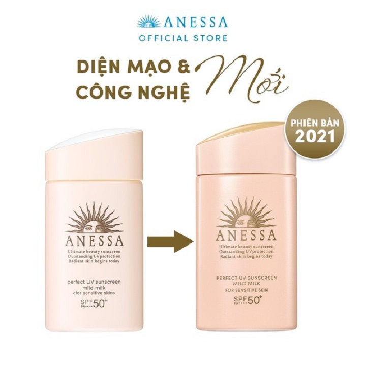 Anessa Perfect UV Sunscreen Mild Milk SPF50+ PA++++