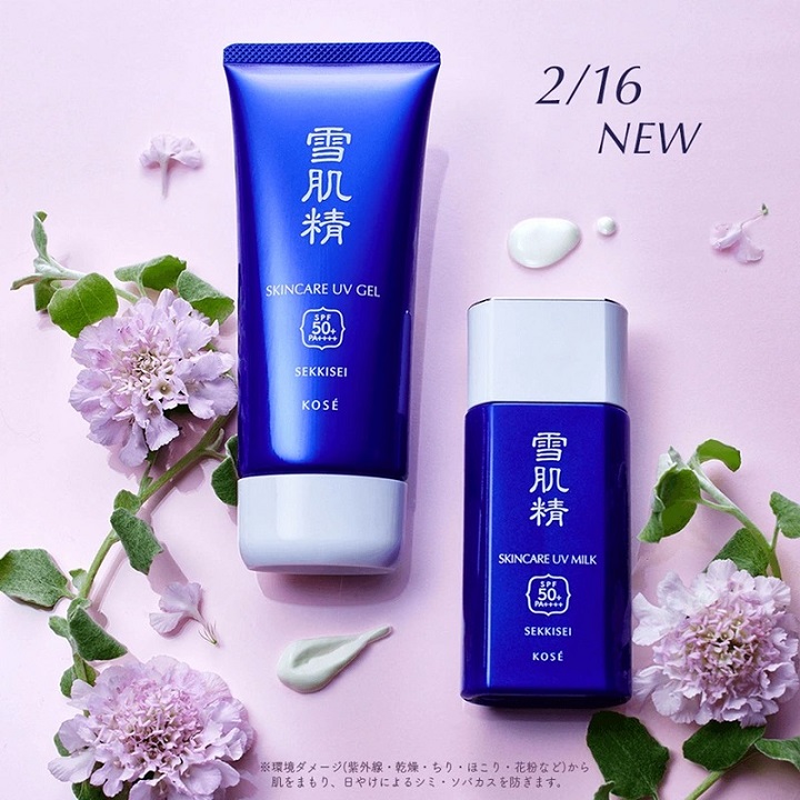 Kem chống nắng Kose Sekkisei Skincare UV Milk Mẹ bỉm sữa