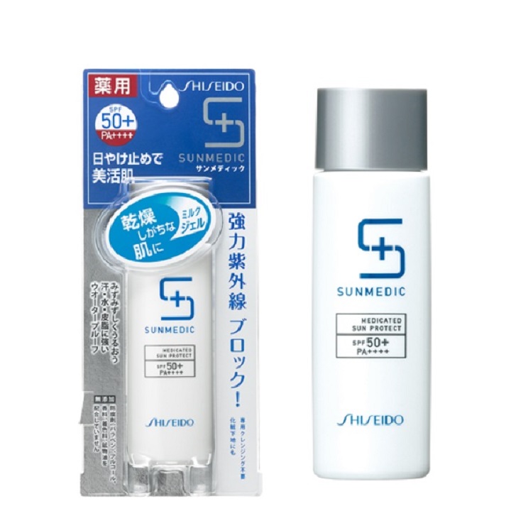 Kem chống nắng Shiseido Sunmedic Medicated SunProtect SPF 50 Mẹ bỉm sữa
