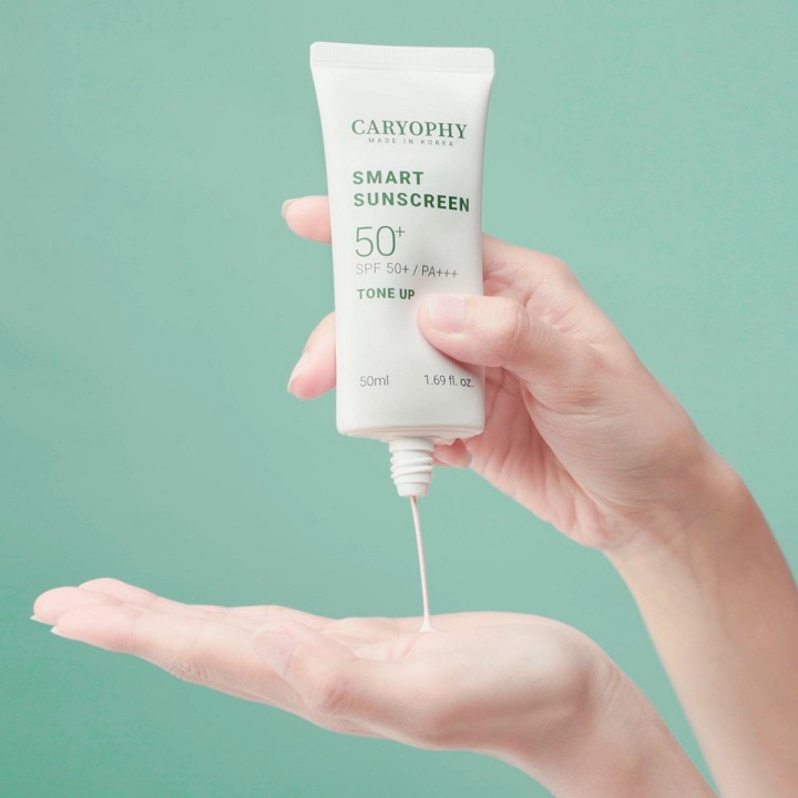Kem Chống Nắng Caryophy Nâng Tone, Ngừa Mụn 50ml body nâng tông
